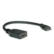 VALUE High Speed - HDMI-Kabel mit Ethernet - 19 pin mini HDMI Type C männlich zu HDMI weiblich Produktbild