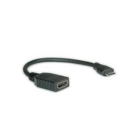 VALUE High Speed - HDMI-Kabel mit Ethernet - 19 pin mini HDMI Type C männlich zu HDMI weiblich Produktbild