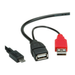ROLINE USB- / Stromkabel - Micro-USB Typ B (M) Produktbild Additional View 2 S