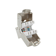 ROLINE Modulare Eingabe - CAT 6 - STP - Silber Produktbild Additional View 2 S