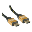 ROLINE Gold - HDMI-Kabel mit Ethernet - HDMI männlich zu HDMI männlich Produktbild Additional View 2 S