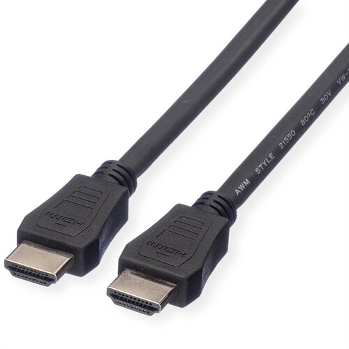 VALUE HDMI-Kabel mit Ethernet - HDMI männlich zu HDMI männlich Produktbild Additional View 1 L
