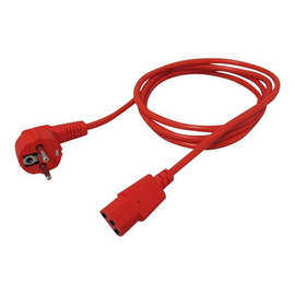 ROLINE Stromkabel - CEE 7/7 (M) gewinkelt bis IEC 60320 C13 gerade Produktbild