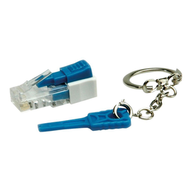 ROLINE Netzwerkanschluss - RJ-45 (M) - durchsichtig Produktbild