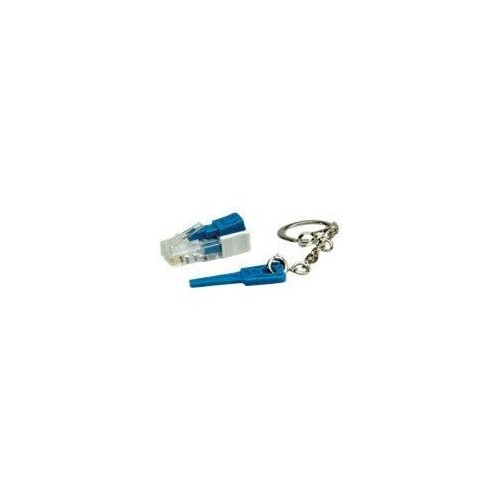ROLINE Netzwerkanschluss - RJ-45 (M) - durchsichtig Produktbild Additional View 4 L