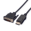 VALUE Videokabel - DisplayPort (M) zu DVI-D (M) Produktbild Additional View 1 S