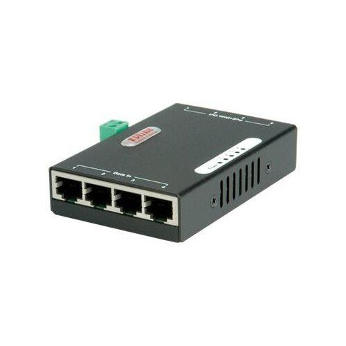 ROLINE Gigabit Ethernet PoE Injektor - Power Injector Produktbild Additional View 1 L