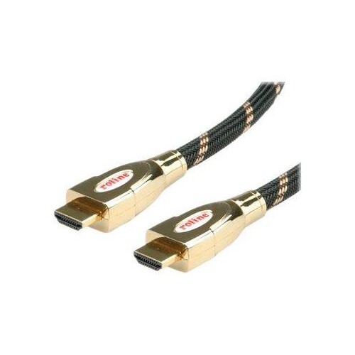 ROLINE Gold - HDMI-Kabel mit Ethernet - HDMI männlich zu HDMI männlich Produktbild