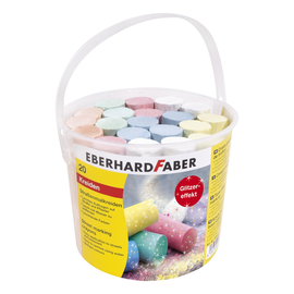 Straßenmalkreiden rund im Kunststoffeimer Eberhard Faber 526520 (ST=20 STÜCK) Produktbild