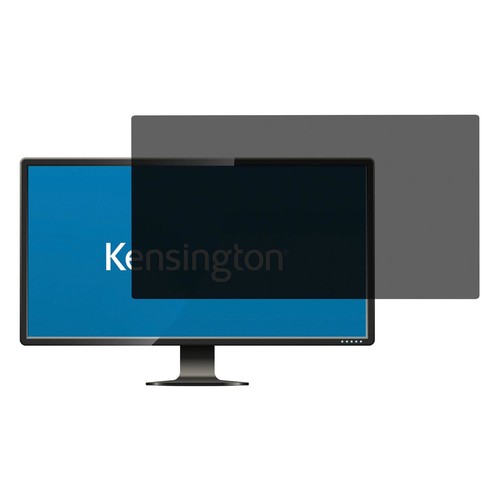 Blickschutzfilter 2-fach für 24" Monitor (16:10) Rahmenlos schwarz Kensington 626488 Produktbild Front View L