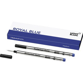 Refill Tintenrollermine M Royal Blue Montblanc 128233 / 124504 (PACK=2 STÜCK) Produktbild