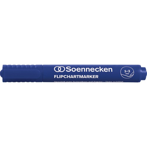 Flipchartmarker 1-3mm Rundspitze blau BestStandard 3076 Produktbild Front View L