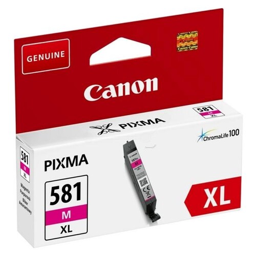 Tintenpatrone CLI-581M XL für Pixma TR7500/TS6100 8,3ml magenta Canon 2050C001 Produktbild Front View L