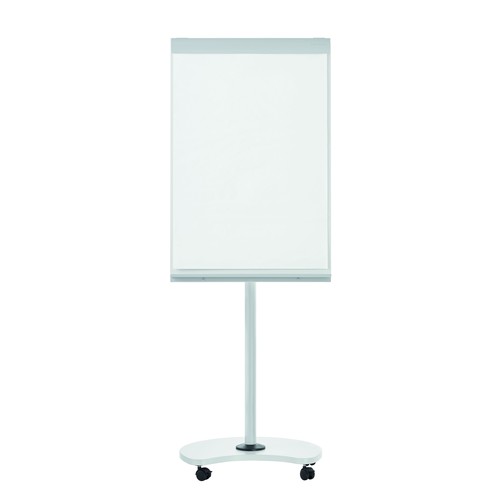 Flipchart-Tafel Junior Plus Mobil 95x68cm Rundfuß mit Rollen Magnetoplan 12269F14 Produktbild Additional View 1 L
