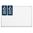 Whiteboard Design CC 120x90 cm emailliert Magnetoplan 12404CC Produktbild