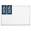 Whiteboard Design CC 150x120 cm emailliert Magnetoplan 12405CC Produktbild