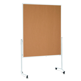 Moderationswand mobil 150x120cm Kork Magnetoplan 2111124 Produktbild