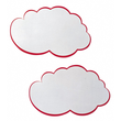 Moderationskarten Wolke 370x620mm weiß mit rotem Rand Franken UMZ WG (PACK=20 STÜCK) Produktbild
