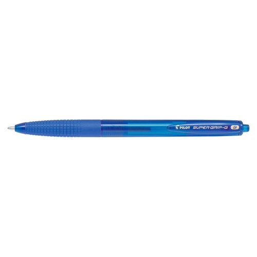 Kugelschreiber Super Grip BPGG-8R-B-L breit blau Pilot 2053003 Produktbild Front View L