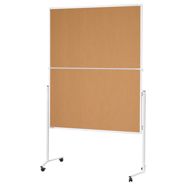 Moderationswand klappbar mobil 120x150cm Kork Magnetoplan 2111324 Produktbild