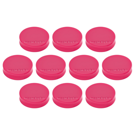 Haftmagnete Ergo ø 30mm 700g Haftkraft pink Magnetoplan 16640 (PACK=10 STÜCK) Produktbild