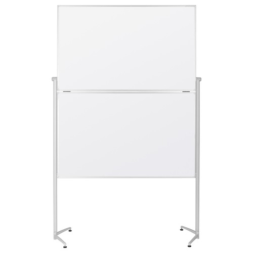 Moderationswand evolution plus klappbar 120x150cm weißer Karton Magnetoplan 1151300 Produktbild Front View L