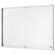 Schaukasten für Innenbereich 27xA4 mit Schiebetüren 196,5x105x6cm Metall- Rückwand magnetisch Magnetoplan 1218083 Produktbild