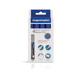 Whiteboardmarker PRO+ 1,5-3mm Rundspitze blau Magnetoplan 1228103 (SET=4 STÜCK) Produktbild