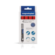 Whiteboardmarker PRO+ 1,5-3mm Rundspitze rot Magnetoplan 1228106 (SET=4 STÜCK) Produktbild