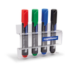 Whiteboardmarker-Halter transparent magnethaftend Magnetoplan 16712 Produktbild Additional View 1 S