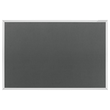 Textil-Pinnwand Design SP mit Aluminiumrahmen 60x45cm grau Magnetoplan 1460001 Produktbild