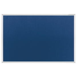 Textil-Pinnwand Design SP mit Aluminiumrahmen 60x45cm blau Magnetoplan 1460003 Produktbild