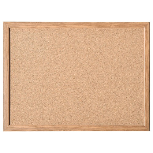 Korktafel mit Holzrahmen 60x40cm Magnetoplan 121922 Produktbild Front View L