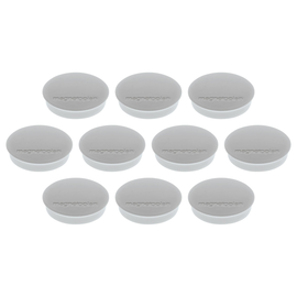 Haftmagnete Discofix Standard ø 30 mm 700g Haftkraft grau Magnetoplan 1664201 (PACK=10 STÜCK) Produktbild