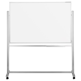 Mobile Stativ-Tafel Design ferroscript 180x120cm weiß beidseitig lackiert Magnetoplan 1240918 Produktbild