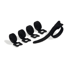 Kabelbinder Cavoline Grip Tie 20x1cm Klett mit Schlaufe schwarz Durable 503601 (PACK=5 STÜCK) Produktbild