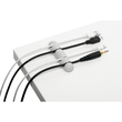 Kabelclips CAVOLINE CLIP 4 für 4 Kabel 20x12x82mm selbstklebend grau Durable 5040-10 (PACK=2 STÜCK) Produktbild Additional View 1 S
