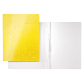 Schnellhefter WOW A4 gelb PP-laminierter Karton Leitz 3001-00-16 Produktbild