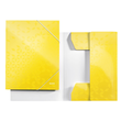 Eckspanner WOW A4 für 250Blatt gelb metallic PP-laminierter Karton Leitz 3982-00-16 Produktbild