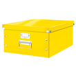 Archivbox WOW Click & Store für A3 369x200x482mm metallic gelb Leitz 6045-00-16 Produktbild