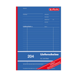 Lieferscheinbuch A5 hoch 2x40Blatt 1-fach selbstdurchschreibend Herlitz 300003798 (PACK=4 STÜCK) Produktbild Additional View 2 S