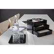 Schubladenbox Smart-Box Plus ALLISON 2 Schübe geschlossen und Utensilienbox 260x195x190mm jet black Han 1100-13 Produktbild Additional View 2 S