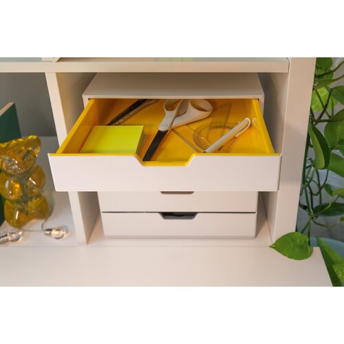 Schubladenbox Varicolor Mix 5 Schübe 292x356x280mm grau Durable 7625-27 Produktbild Additional View 4 L