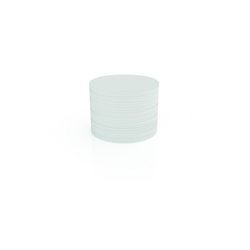 Moderationskarten Kreis klein ø 100mm weiß Magnetoplan 111151600 (PACK=500 STÜCK) Produktbild Front View L