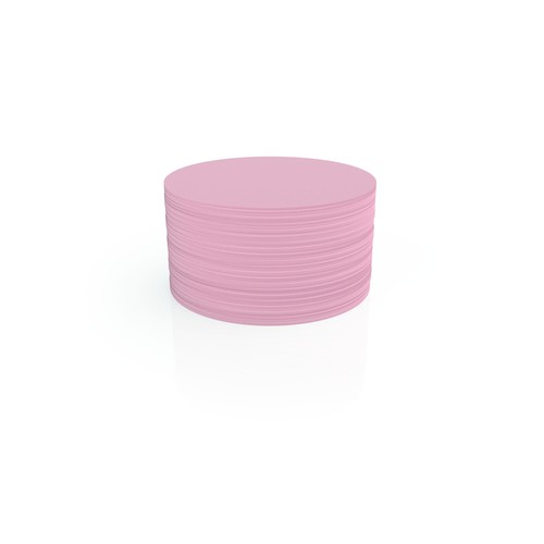 Moderationskarten Kreis mittel ø 140mm rosa Magnetoplan 111151718 (PACK=500 STÜCK) Produktbild Front View L