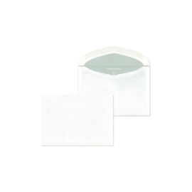 Kuvertierhülle ohne Fenster C6 114x162mm innenliegende Seitenklappe 75g weiß Offset (KTN=1000 STÜCK) Produktbild