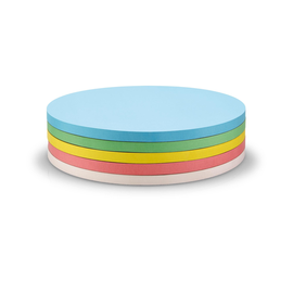 Moderationskarten Kreis klein ø 190mm farbig sortiert selbstklebend Magnetoplan 111151890 (PACK=250 STÜCK) Produktbild