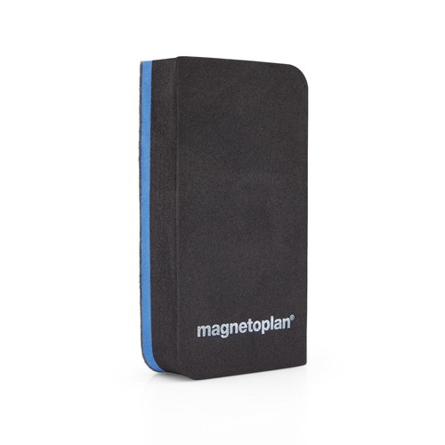 Tafelwischer Pro Plus magnetisch für Glas- und Whiteboards blau Magnetoplan 12289 Produktbild Front View L