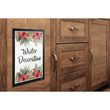 Informationsrahmen DURAFRAME Wallpaper A4 schwarz ablösbar Durable 4843-01 Produktbild Back View S