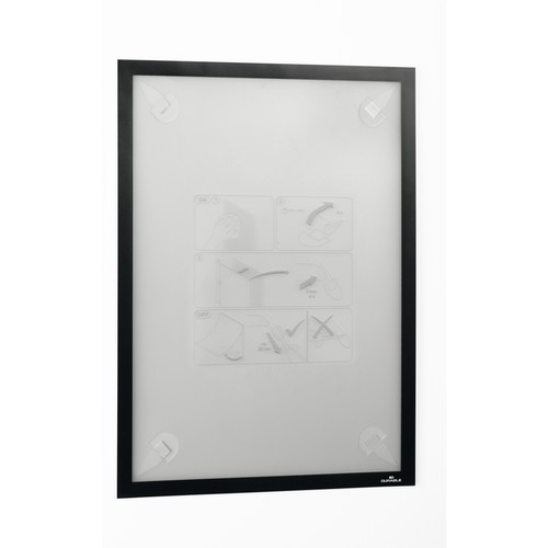 Informationsrahmen DURAFRAME Wallpaper A3 schwarz ablösbar Durable 4844-01 Produktbild